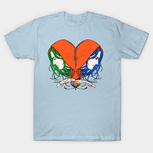 Clementine's Heart T-Shirt by castlepop